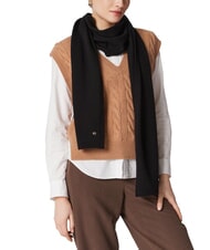 COCCINELLE ELEONOR bufanda de mezcla de lana negro - Bufandas - 1