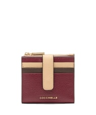 COCCINELLE METALLIC TRICOLOR Mini cartera en piel martillada - Carteras Mujer