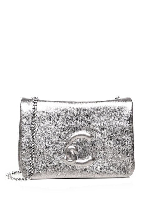 COCCINELLE DULSE Mini bolso de hombro acero - Bolsos Mujer