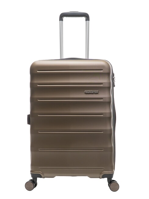 AMERICAN TOURISTER SPEEDLINK carrito de tamaño mediano perla / crema - Trolley Rígidos