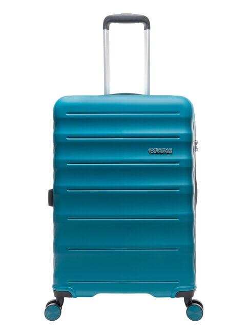 AMERICAN TOURISTER SPEEDLINK carrito de tamaño mediano verde azulado - Trolley Rígidos