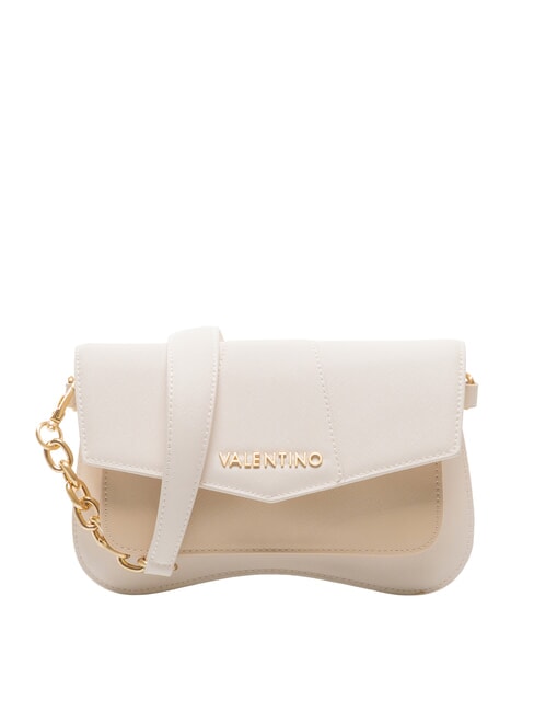 MARIO VALENTINO UNIKA Bolso bandolera pequeño con solapa crudo/beige - Bolsos Mujer