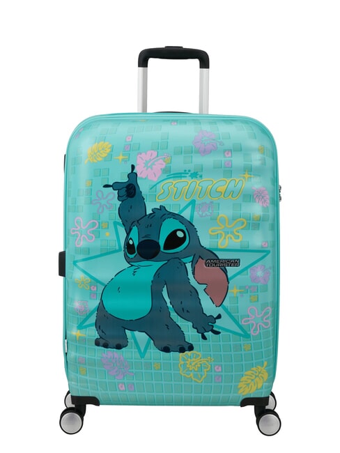 AMERICAN TOURISTER WAVEBREAKER DISNEY  Carro mediano  flor de puntada - Trolley Rígidos