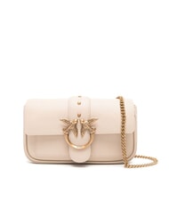 PINKO LOVE ONE POCKET Bolso bandolera de piel - Bolsos Mujer