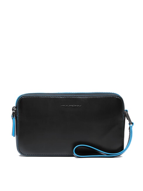 PIQUADRO BLUE SQUARE Bolso de mano de piel negro - Bolsos Mujer