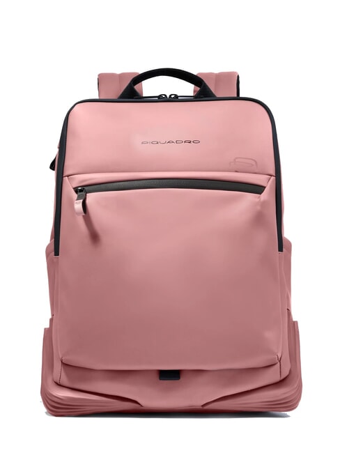 PIQUADRO CORNER SPECIALE GOMMATO Mochila para portátil de 15,6" ROSA - Mochilas para portátil