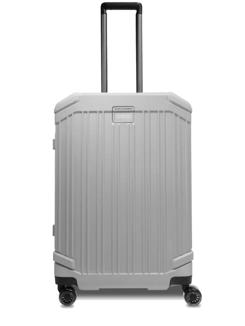 PIQUADRO POP Carro mediano blanco - Trolley Rígidos