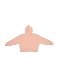 CALVIN KLEIN CK JEANS Sudadera de algod&oacute;n con capucha y bolsillo. flor tenue - Sudaderas de mujer - 1