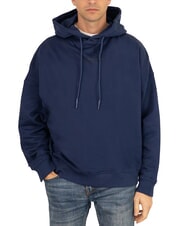JOHN RICHMOND KAHIN Sudadera con capucha de corte relajado azul medieval - Sudaderas - 1