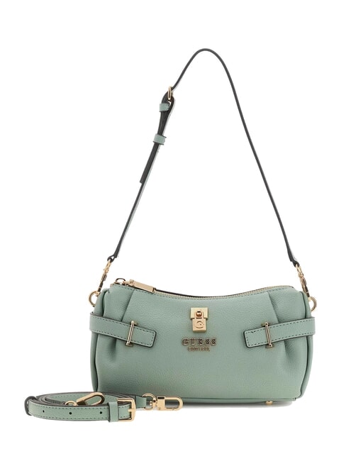 GUESS YESBA Bolso bandolera pequeño con charm salvia clara - Bolsos Mujer