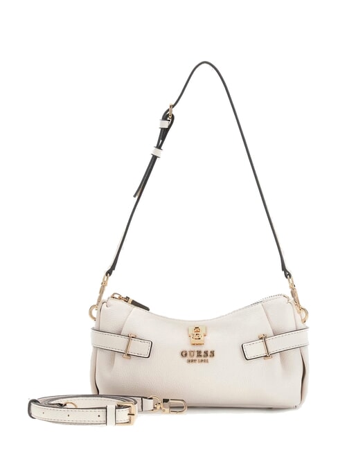 GUESS YESBA Bolso bandolera pequeño con charm OFFWHITE - Bolsos Mujer