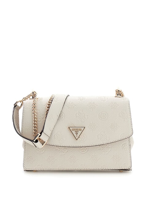 GUESS CRESIDIA II Bolso de hombro con solapa logotipo blanquecino - Bolsos Mujer
