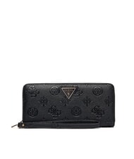 GUESS CRESIDIA 2 Cartera grande con cremallera logotipo negro - Carteras Mujer - 1