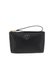 GUESS LAUREL 2 Bolso de mano Saffiano con pu&ntilde;o NEGRO - Bolsos Mujer - 1