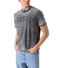 GUESS MARINE LOGO Camiseta de manga corta con efecto deste&ntilde;ido - camiseta