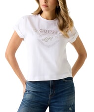 GUESS STARS Camiseta con estampado y tachuelas - camiseta