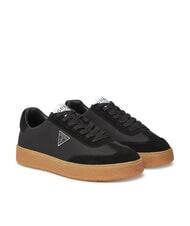 GUESS WIMAN Zapatillas de cuero NEGRO - Zapatos Hombre - 1