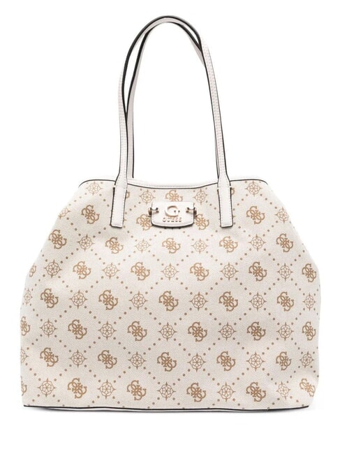 GUESS NEDA Bolso de hombro logotipo blanquecino - Bolsos Mujer