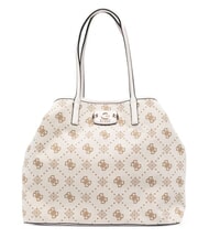 GUESS NEDA Bolso de hombro logotipo blanquecino - Bolsos Mujer - 1
