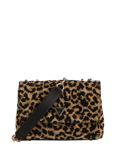 GUESS GIULLY Bolso con estampado animal leopardo - Bolsos Mujer