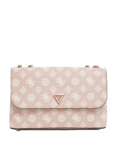 GUESS DARYNA Bolso de hombro / bandolera logotipo de rosa oscura - Bolsos Mujer