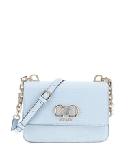 GUESS SALINGE Mini bolso de hombro azul brumoso - Bolsos Mujer - 1