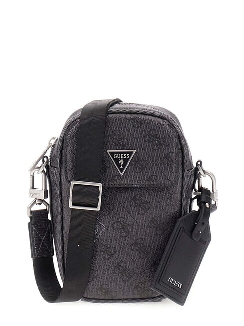 GUESS MILANO Mini bolso NEGRO / BLANCO - Bandoleras Hombre