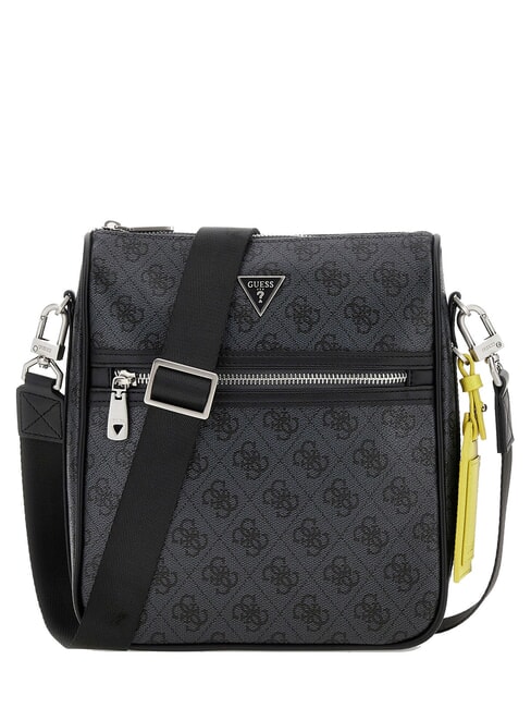 GUESS MILANO 4G Bolso de hombro NEGRO - Bandoleras Hombre