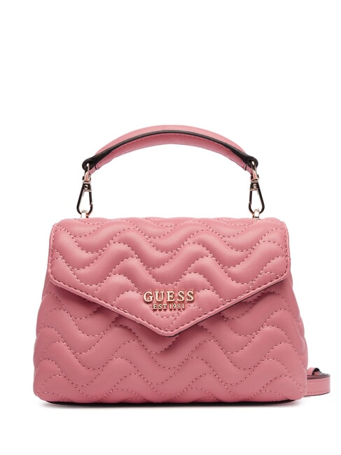 GUESS MELISANDRA Mini bolso con bandolera begonia - Bolsos Mujer