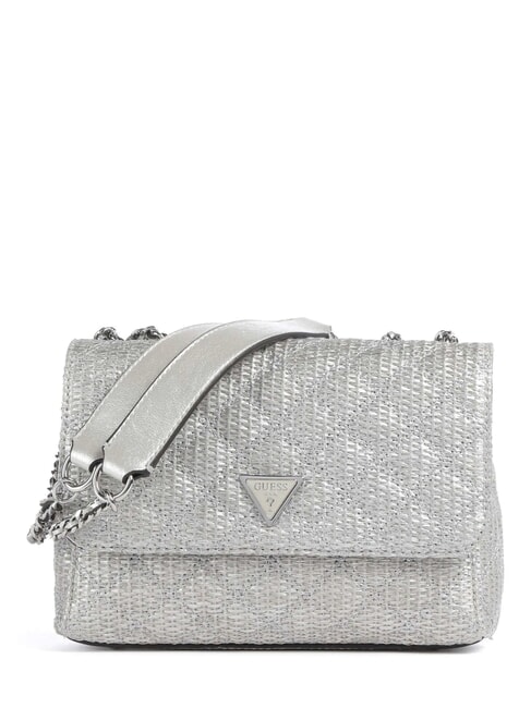 GUESS GIULLY Bolso de hombro SILVER - Bolsos Mujer