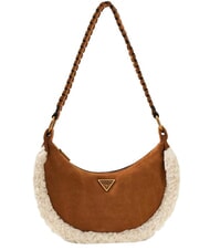 GUESS AMITA Bolso de hombro, piel COGNAC - Bolsos Mujer - 1