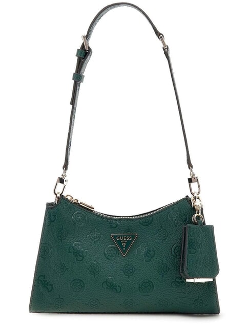 GUESS CRESIDIA II Bolso de hombro con cremallera logotipo del bosque - Bolsos Mujer