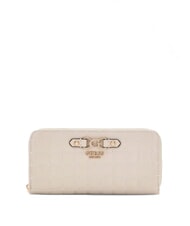 GUESS NADIRA Cartera con cremallera gris topo claro - Carteras Mujer - 1