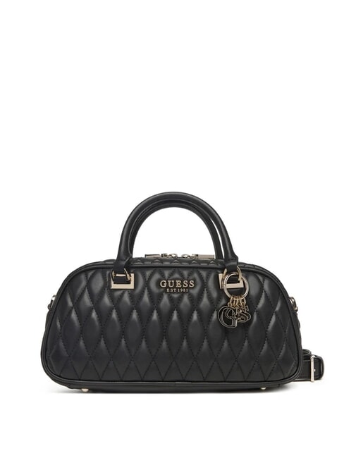 GUESS VALLA Bolso de mano con bandolera NEGRO - Bolsos Mujer