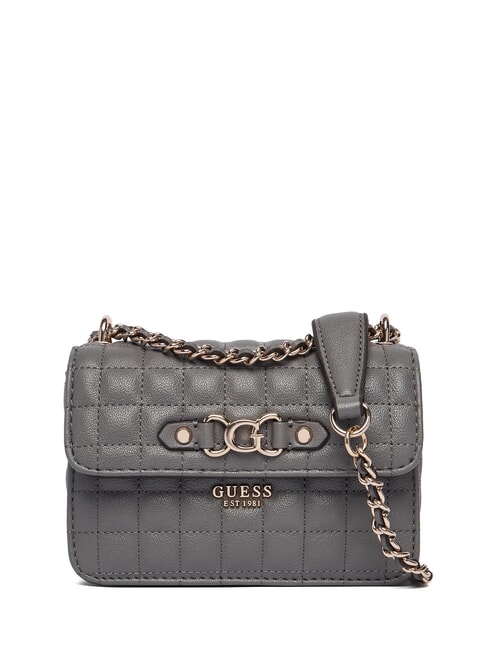 GUESS NADIRA Mini bolso de hombro pizarra - Bolsos Mujer