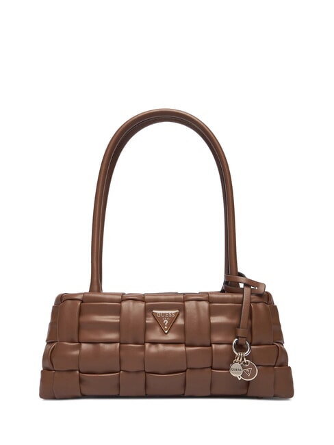 GUESS MARION Bolso de hombro COGNAC - Bolsos Mujer