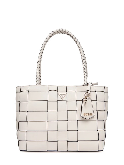 GUESS MAYLEE Bolsa de compras tejida OFFWHITE - Bolsos Mujer