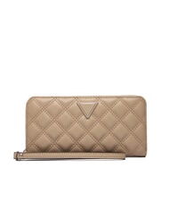GUESS GIULLY 2 Cartera grande acolchada con cremallera BEIGE - Carteras Mujer - 1