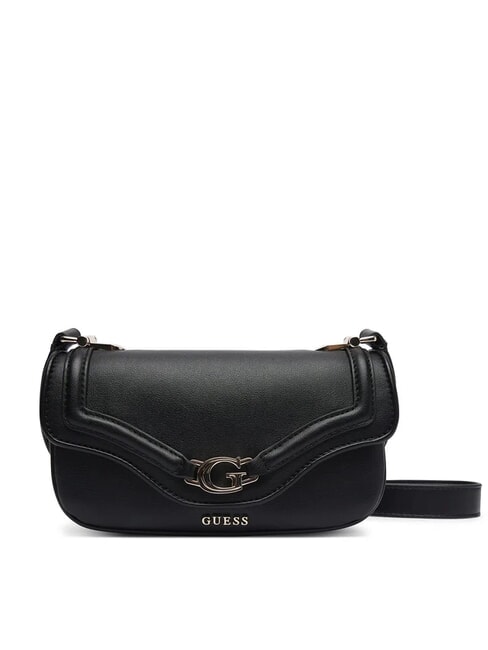 GUESS DEA Bolso de hombro con solapa NEGRO - Bolsos Mujer