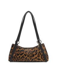 GUESS DOMITILLA Bolso de hombro de piel St. Animalier - Bolsos Mujer