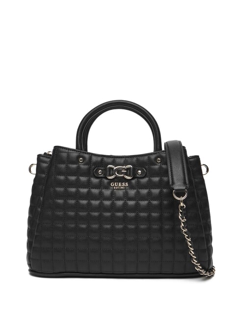 GUESS NADIRA Bolso acolchado con bandolera NEGRO - Bolsos Mujer