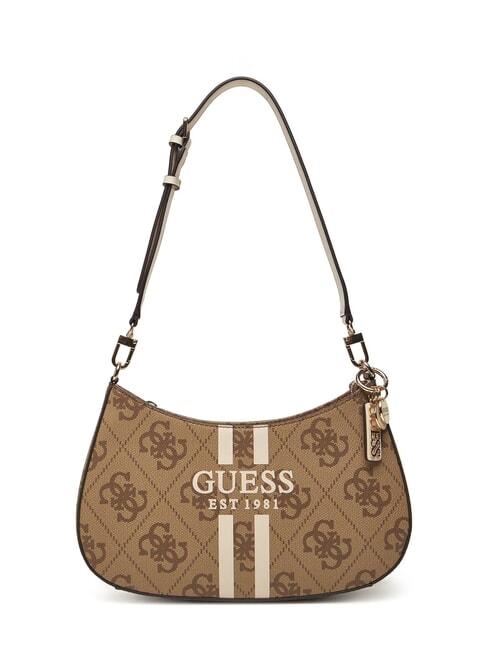 GUESS NOELLE Bolso de hombro con logo estampado LOGOTIPO DE LECHE - Bolsos Mujer