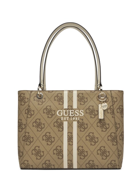 GUESS NOELLE Bolso de hombro estampado LOGOTIPO DE LECHE - Bolsos Mujer