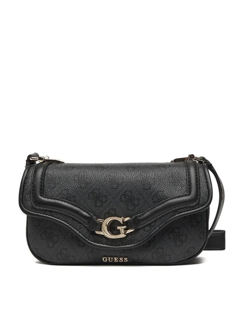 GUESS DEA Bolso bandolera pequeño con solapa bolsa de asas Vikky Large Roo Coalog - Bolsos Mujer