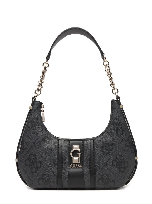 GUESS ERENIA Bolso de hombro con logotipo 4G en toda la superficie bolsa de asas Vikky Large Roo Coalog - Bolsos Mujer
