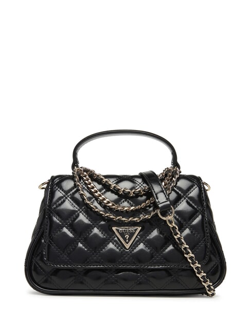 GUESS GIULLY Bolso acolchado con bandolera NEGRO - Bolsos Mujer
