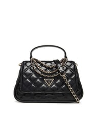 GUESS GIULLY Bolso acolchado con bandolera NEGRO - Bolsos Mujer - 1