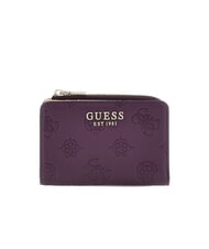 GUESS LAUREL 2 Cartera mediana con cremallera logotipo del vino - Carteras Mujer - 1