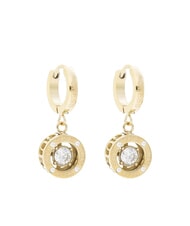 GUESS SOLITAIRE Pendientes de aro colgantes oro amarillo - Pendientes - 1