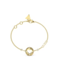 GUESS ROLLING HEARTS Pulsera con coraz&oacute;n oro amarillo - Pulseras - 1